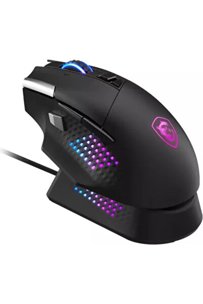 MSI Mouse Optic Versa Pro Wireless RGB LED USB Wireless/USB-A/Bluetooth Black + Mouse Dock Pro