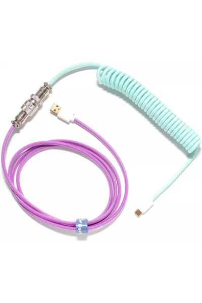 Ducky Custom USB cable with MK Frozen Llama coil