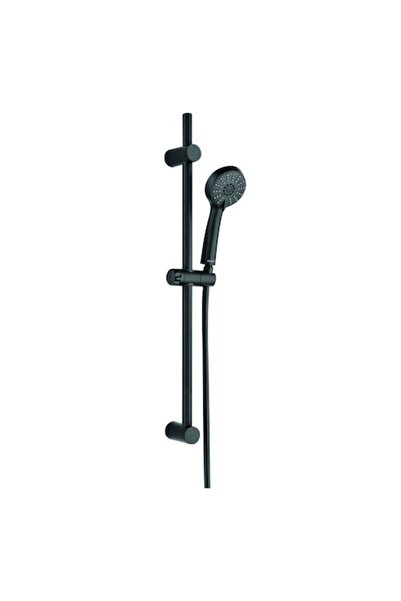 Kuchinox Set de duș cu bară, cap de duș și furtun, negru, NKC 71AD