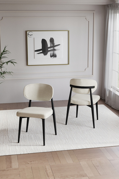 BY ORHAN GÜZEL BOHEM POLO MUTFAK SANDALYESİ 4 ADET