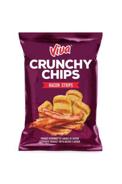 VİVA Chipsuri crocante cu aromă de slănină 50 g