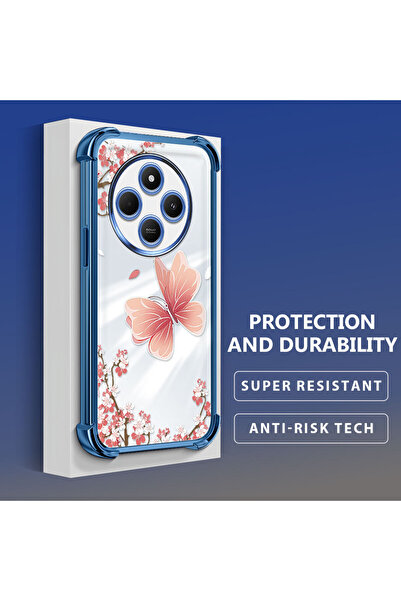 Hontinga جراب هاتف شاومي ريدمي 14C متوافق مع شبكة الجيل الرابع، مصنوع من السي...