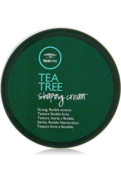 Tea Tree Shaping Cream - Vegan Güçlü Tutuşlu Mat Görünüşlü Macun Wax 85 gr key