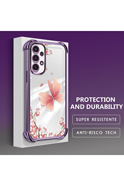 Hontinga حافظة هاتف شفافة من السيليكون الناعم متوافقة مع هاتف سامسونج جالاكسي...