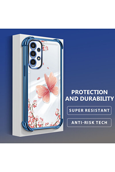 Hontinga حافظة هاتف شفافة من السيليكون الناعم متوافقة مع هاتف سامسونج جالاكسي...