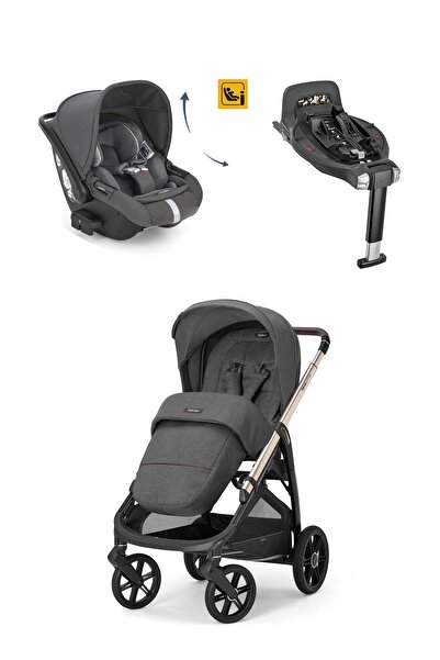 Inglesina Aptica Glam Tek El ile Açılabilen Çift Yön Bebek Arabası Yatabilen ...