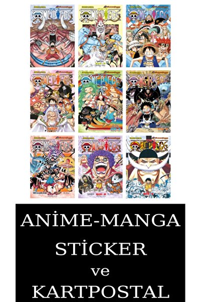 Gerekli Şeyler Yayıncılık One Piece 48-49-51-52-53-54-55-56-57 Manga Seti (9 ...