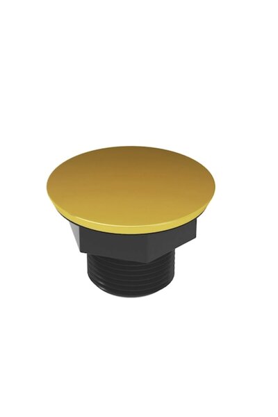 Gamma Ornamental plug to hide hole in sink, 43 mm diameter, gold
