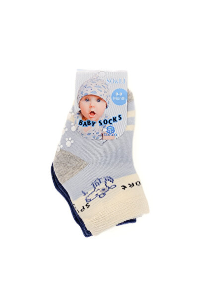 Baby So/Li Комплект от 2 чифта неплъзгащи се чорапи