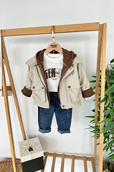 Minigimin Cicileri Мінігimin Cicileri Капюшонний в'язаний светр, дитячий паль...