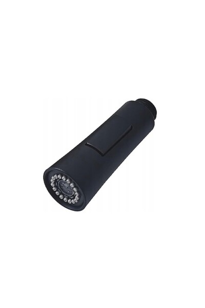 Spis Design Cap de duș extensibil, ABS, 2 funcții, negru mat