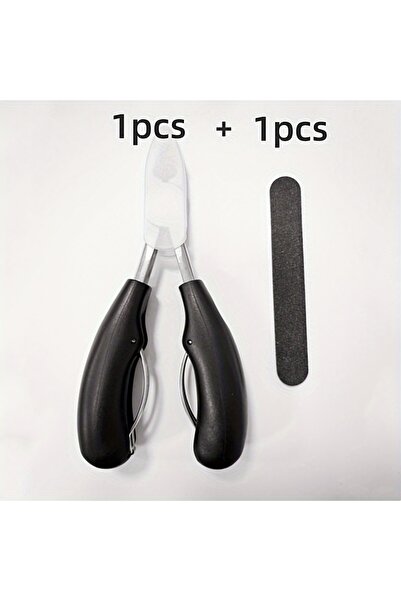 choice2 Clipper File Professional Grade Concave Stainless Steel Nail Clippers for Thick Nails and Ingrown To