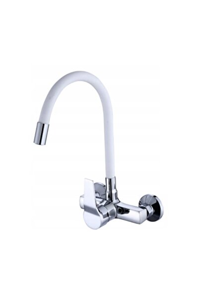 Spis Design Robinet de bucătărie montat pe perete cu gura de scurgere flexibi...