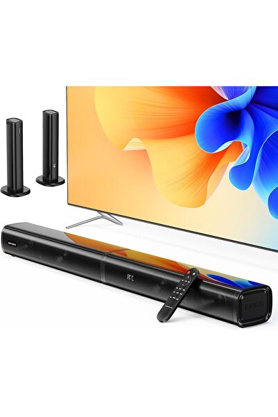 Generic MEVOSTO D7H 2.2CH Soundbar 80W Built-in Woofers - Separable, ARC/Optical/USB/AUX/BT