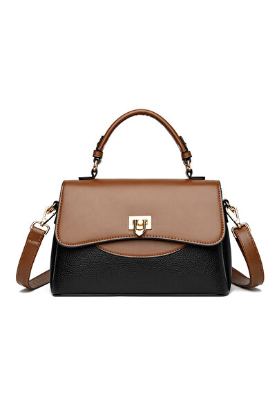 bagsister Luxury Genuine Leather Crossbody & Top Handle Bag for Women, Elegant High-End Handbag