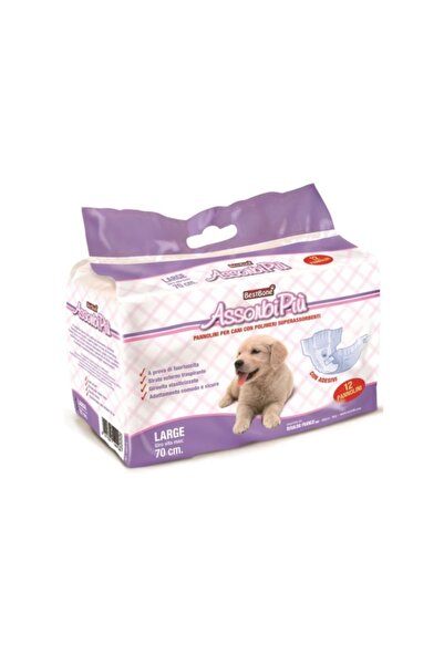 Rinaldo Franco spa Scutece absorbante pentru câini - L - 12 bucăți