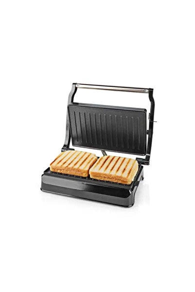 Nedis Electric grill 700 W, non-stick plates, aluminum/plastic