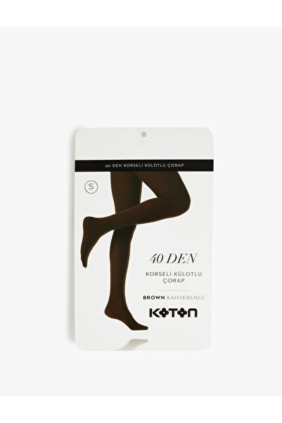 Koton 40 Den Corseted Pantyhose