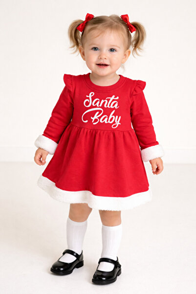 OEM Rochiță fetițe „Santa Baby”