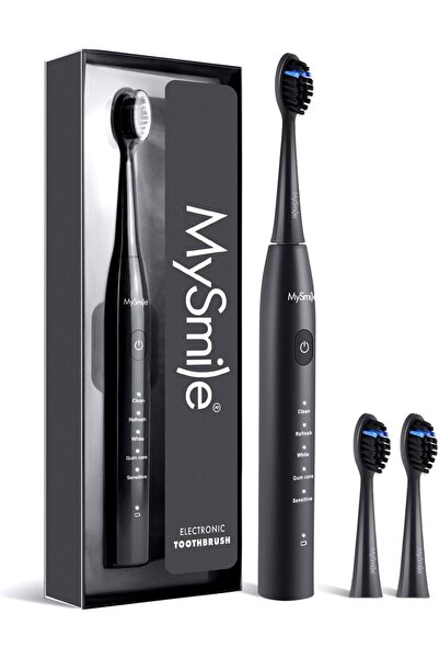 mysmile DY156 Electric Toothbrush for Adults, Rechargeable Sonic Battery Toothbrush Portable with 3
