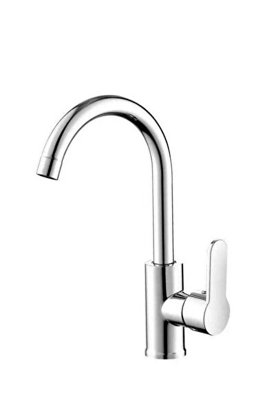 Orangepro Single Lever Kitchen Sink Tap, Silver Stainless Steel, 360° Rotatin...