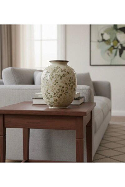 Bin shihoon مزهرية فازة مصنوعة من السيراميك فاخرة بتصميم أنيق