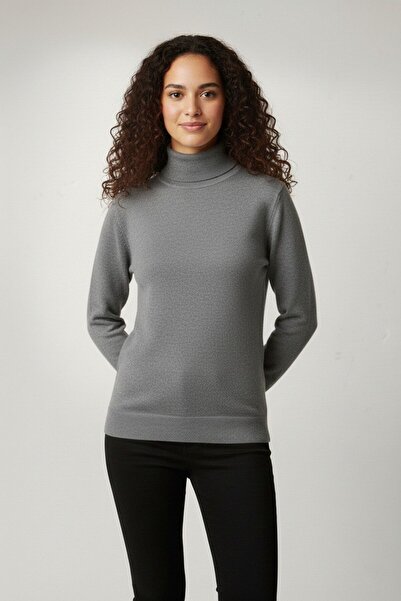 Wekame Women's Turtleneck Soft Knit Sweater