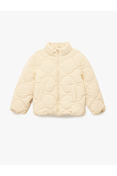 Koton Visoka kragna Dugi rukav sa patentnim zatvaračem Sa džepovima Kapitonsk...