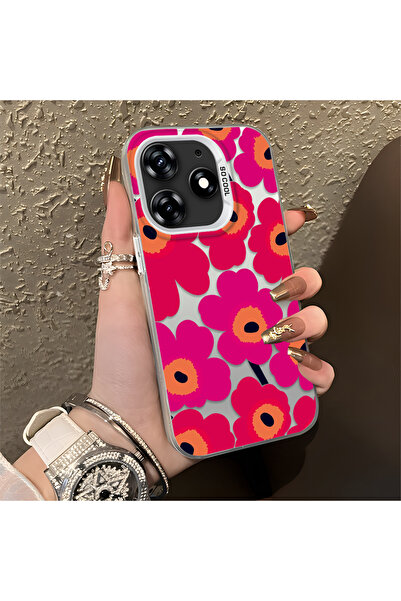 Hontinga حافظة متوافقة مع هاتف Tecno Spark 10 Pro 4G، حافظة هاتف صلبة ملونة ع...