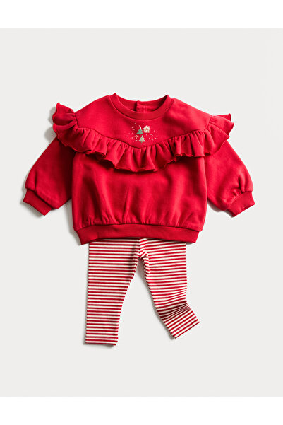 Marks & Spencer Yılbaşı Temalı Bebek Takımı (0-3 Yaş)