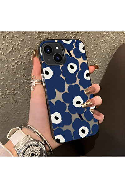 Hontinga حافظة متوافقة مع هاتف iPhone 15 Plus/14 Plus، حافظة هاتف ملونة على ش...