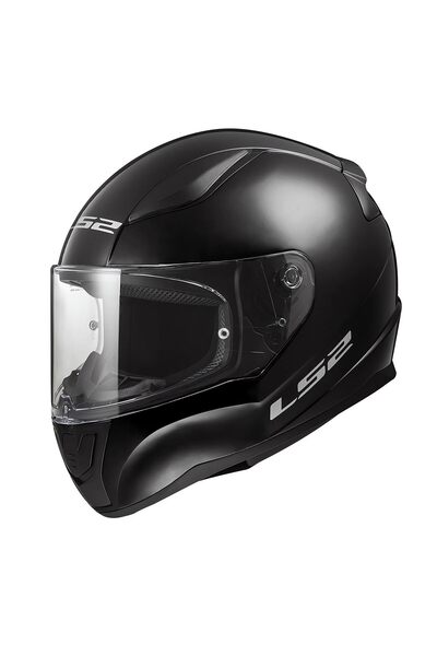 LS2 RAPID 2 PARLAK SİYAH ŞEFFAF VİZÖR KASK