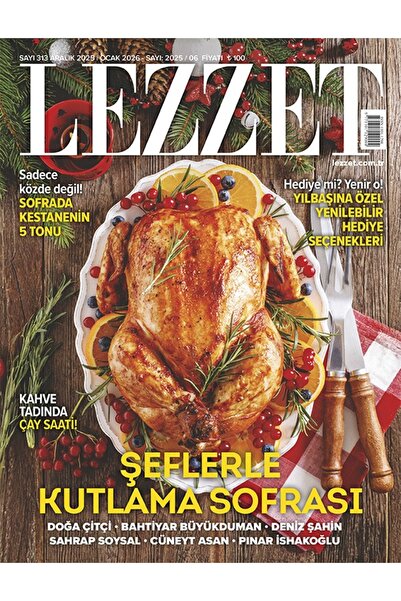 Doğan Burda Dergi Yayıncılık Lezzet Dergi Aralık 2025-Ocak 2026