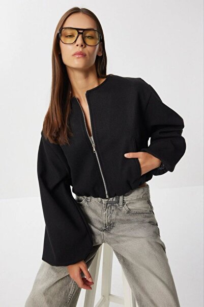 moyabutiik سترة ناعمة من نوع كاشي سوفت بومبر