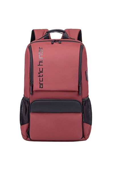 Arctic Hunter Rucsac pentru laptop de 15,6 inch cu port USB și USB-C