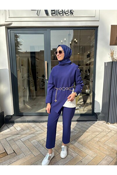 Venöve 26FWSWE0005 Luke Kadın Takım Saks Mavi