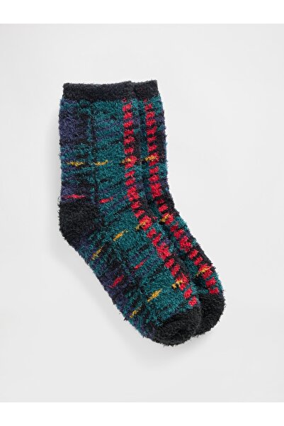 GAP Erkek Çocuk Koyu Yeşil Cozy Çorap