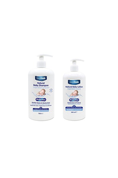 Deep Fresh DeepFresh baby care package: Baby shampoo 750 ml + Baby body lotion 300 ml