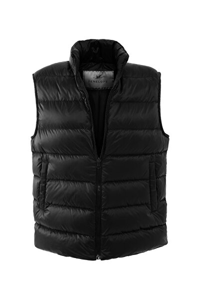 Penelope 100% Goose down Aurora Men's Vest - Black/L