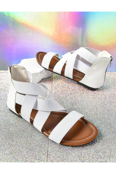 Sheya Shein sandals, white