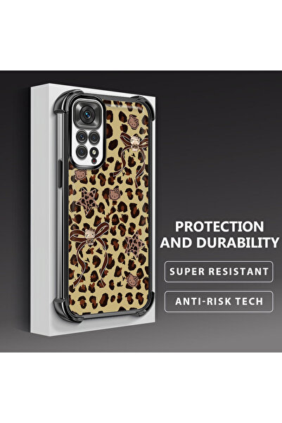 Hontinga حافظة هاتف شفافة من السيليكون الناعم متوافقة مع هاتف Xiaomi Redmi No...