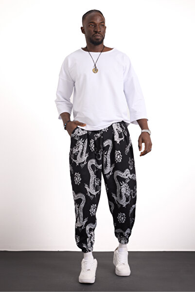 Superbluemexico Unisex New Generation Original Design Street Style Sports Baggy Pants