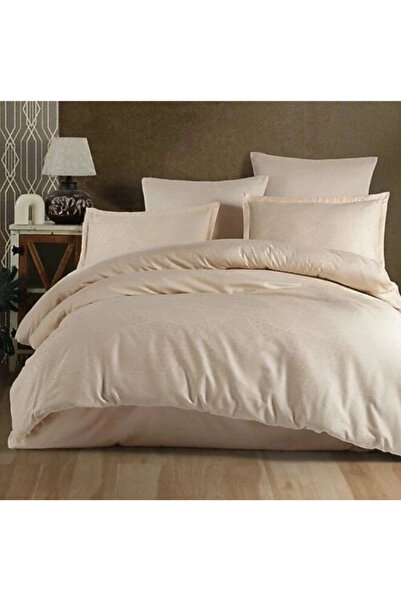 lowell home Clasy Exclusive Jacquard Double Cotton Satin Duvet Cover Set Mand...