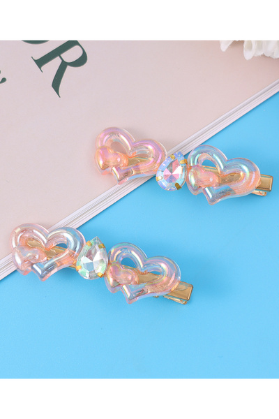 Mark & Mia Hair Pins &Clips,Heart Themed,Vibrant Colors,Comfortable Fit,Durab...