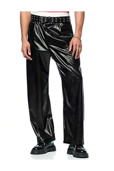 Sheya Shein Forever 21 faux leather pants, black