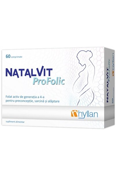 Hyllan Pharma Natalvit ProFolic, 60 de comprimate