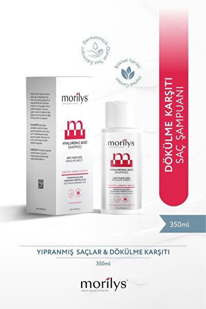 Morilys Biotin-Keratin&Dökülme karşıtı Güçlendirici Saç Bakım Şampuanı