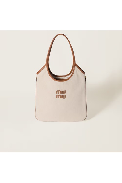 Miu Miu Ivy canvas tote bag Shoulder