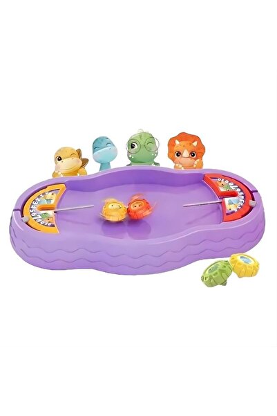 Premium Dinosaur Battle Gyro Arena Game Set with Spinning Tops for Kids Multi...