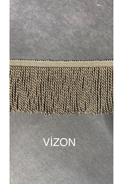 Helezoni Perde Aksesuarı Saçak Bulyon Perde Püskülü Burgu Saçak 1 Metre